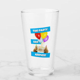 Prairie Dog Verjaardagsfeestje Glas