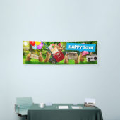 Prairie Dog Verjaardagsfeestje Spandoek (Beurs)