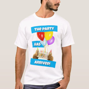 Prairie Dog Verjaardagsfeestje T-shirt