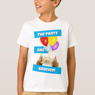 Prairie Dog Verjaardagsfeestje T-shirt
