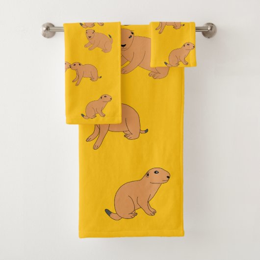 Prairie Dogs Bad Handdoek (Insitu)