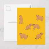 Prairie Dogs Briefkaart (Voorkant / Achterkant)