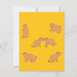 Prairie Dogs Briefkaart