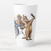 Prairie Dogs Latte Mok (Voorkant)