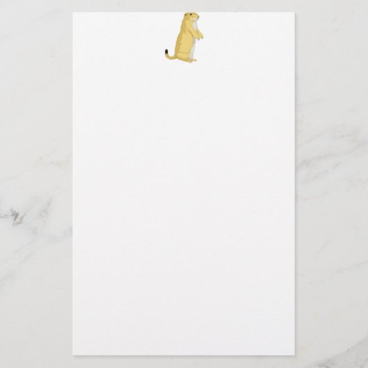 Prairie Dogs/Marmots/Ground Squirrels Briefpapier (Voorkant)