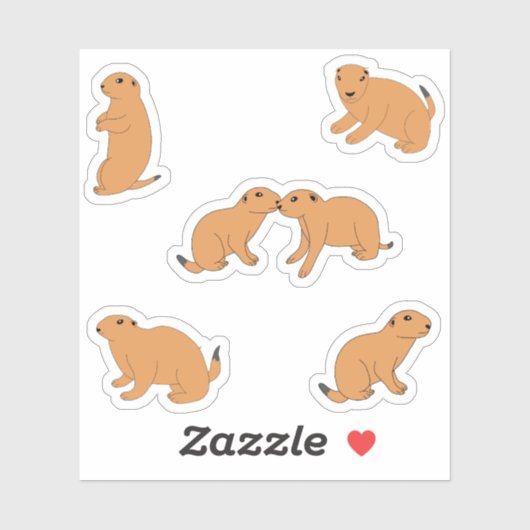 Prairie Dogs Sticker (Vel)