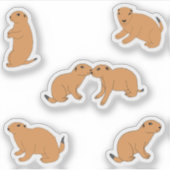 Prairie Dogs Sticker (Voorkant)
