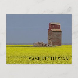 Prairie Elevator Landscape Briefkaart