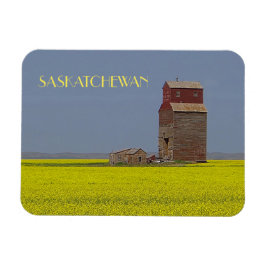 Prairie Elevator Landscape Magnet Magneet