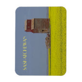 Prairie Elevator Landscape Magnet Magneet (Verticaal)