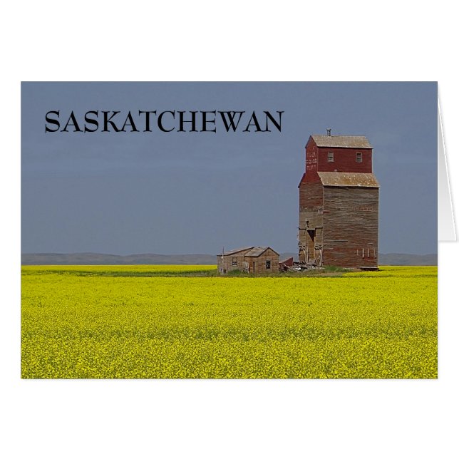 Prairie Elevator Landschap (Voorkant Horizontaal)