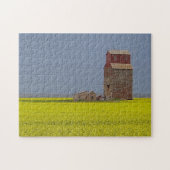 Prairie Elevator Landschap Legpuzzel (Horizontaal)