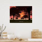 Prairie Evening Poster (Keuken)