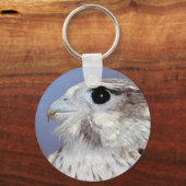 Prairie Falcon Sleutelhanger (Voorkant)