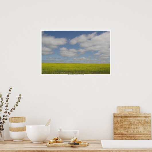 Prairie Fields Print Manitoba Landscape Prints (Keuken)