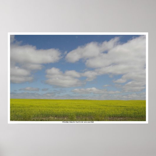 Prairie Fields Print Manitoba Landscape Prints (Voorkant)