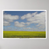 Prairie Fields Print Manitoba Landscape Prints (Voorkant)