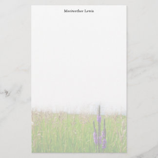 Prairie Flower Stationery Briefpapier