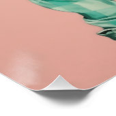 Prairie Gingham: Cowgirl kunst aan de muur Perfect Poster (Hoek)