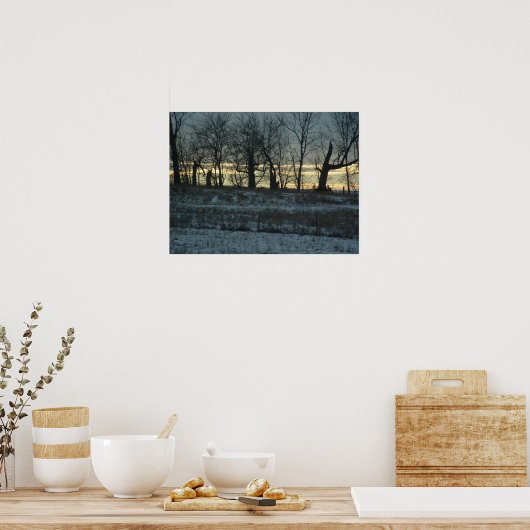 Prairie Gold Poster (Keuken)