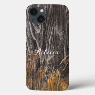 Prairie Harvest Wheat On Barn Board Case-Mate iPhone Case