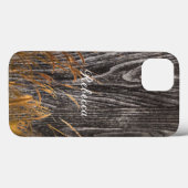Prairie Harvest Wheat On Barn Board Case-Mate iPhone Case (Achterkant (horizontaal))