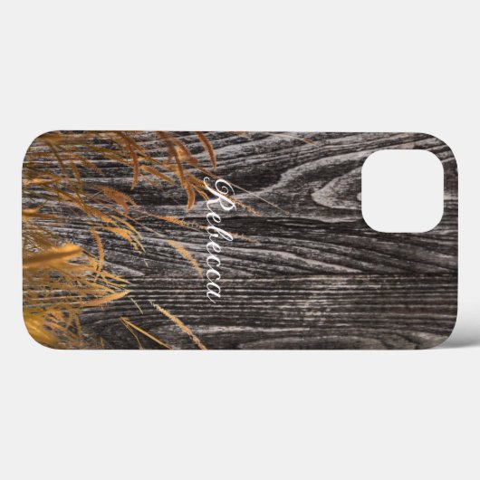 Prairie Harvest Wheat On Barn Board Case-Mate iPhone Case (Achterkant (horizontaal))