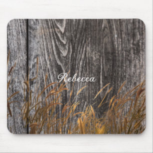 Prairie Harvest Wheat On Barn Board Muismat