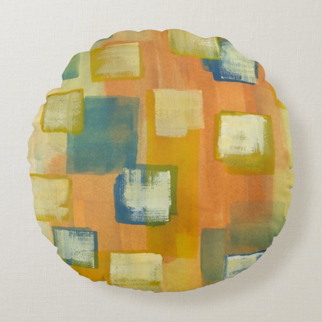 Prairie Home I Rond Kussen (Voorkant)