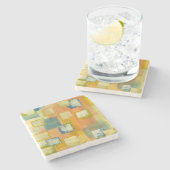 Prairie Home I Stenen Onderzetter (Zijkant)