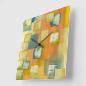 Prairie Home I Vierkante Klok (Hoek)