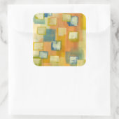 Prairie Home I Vierkante Sticker (Tas)