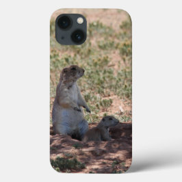 Prairie hond familie iPhone hoesjes