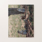 Prairie Hond Familie Legpuzzel (Verticaal)