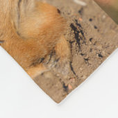 prairie hond is vol fleece deken (Hoek)