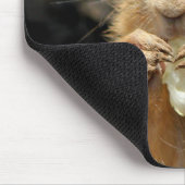 Prairie Hond Met Een Snack Muismat (Hoek)