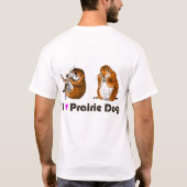 prairie hondengezicht t-shirt (Achterkant)