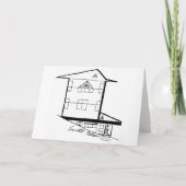 Prairie House Note Kaart - WearYourSmile (Voorkant)