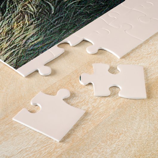 Prairie hunter plaatse legpuzzel (Zijkant)