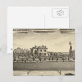 Prairie Lawn Boerderij, Nebraska Briefkaart (Voorkant / Achterkant)