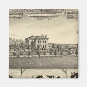 Prairie Lawn Boerderij, Nebraska Magneet