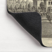 Prairie Lawn Boerderij, Nebraska Muismat (Hoek)