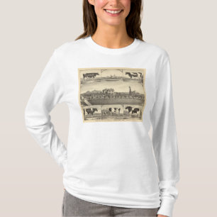 Prairie Lawn Boerderij, Nebraska T-shirt