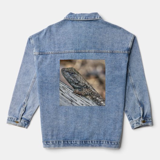 Prairie Lizard Denim Jacket (Achterkant)