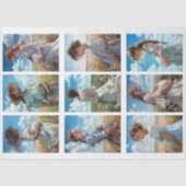 Prairie Maternity Collage Decoupage Tissuepapier (Voorkant)