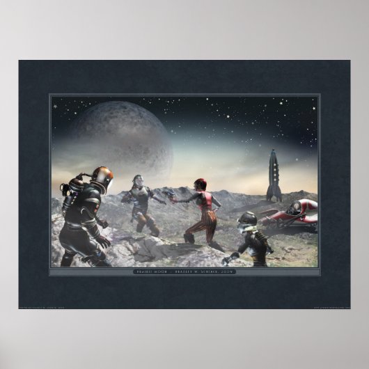 Prairie Moon poster (24x18 inch) (Voorkant)