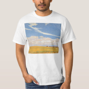 Prairie na de storm van Maynard Dixon, Vintage Kun T-shirt