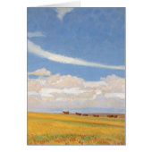 Prairie Na Storm van Maynard Dixon, kunst (Voorkant)