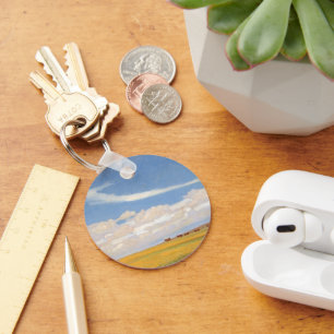 Prairie Na Storm van Maynard Dixon,  kunst Sleutelhanger