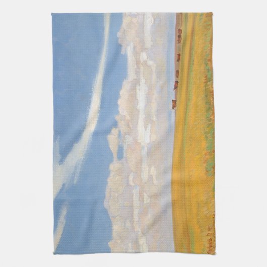 Prairie Na Storm van Maynard Dixon,  kunst Theedoek (Verticaal)